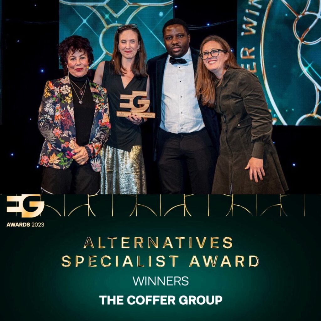 Coffer Group crowned Alternatives Specialist at EG Awards