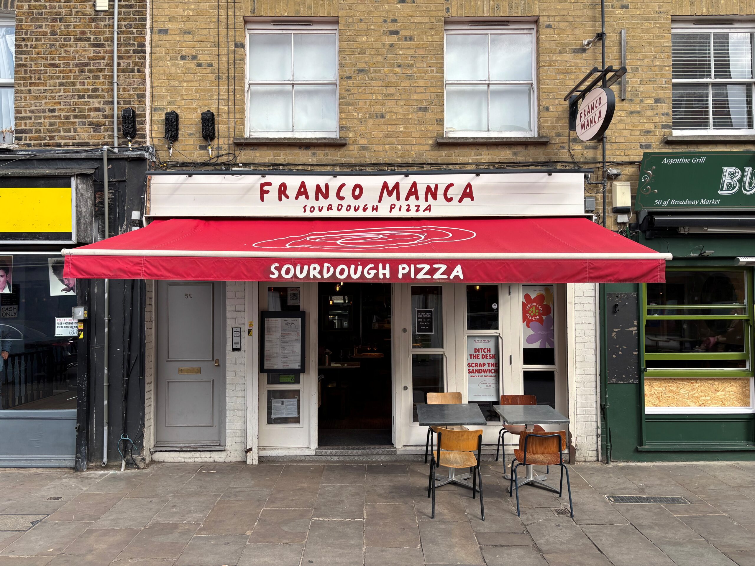 The premises are arranged over ground floor and basement levels and benefit from existing restaurant M&E and extraction. Although a turnkey pizza restaurant, the premises would suit a variety of operating styles.Ground - 645 sq ft; Basement - 731 sq ft; Rear Conservatory - 365 sq ft; External Storage - 129 sq ft.
