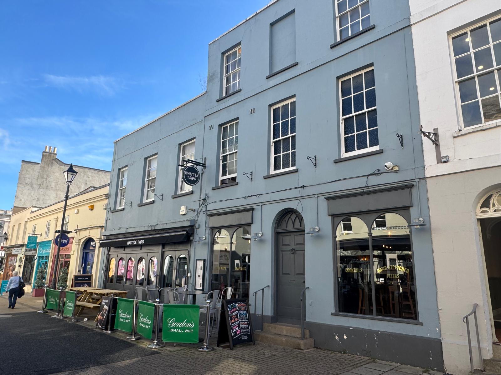 The property comprises of two adjacent buildings and outside customer trading area.Ground - comprises a substantial open plan trading area with an extensive bar servery to the left-hand side. The trading area is split between the two adjoining buildings with capacity for approximately 150 covers. A commercial kitchen and disabled toilets are also at ground floor level.  Basement has cellar and storage areas. First WCs and ancillary areas and Second 1 bedroom managers accommodation.  G 2,530 sq ft; B 599 sq ft; 1st 1,311 sq ft; 2nd 520 sq ft.